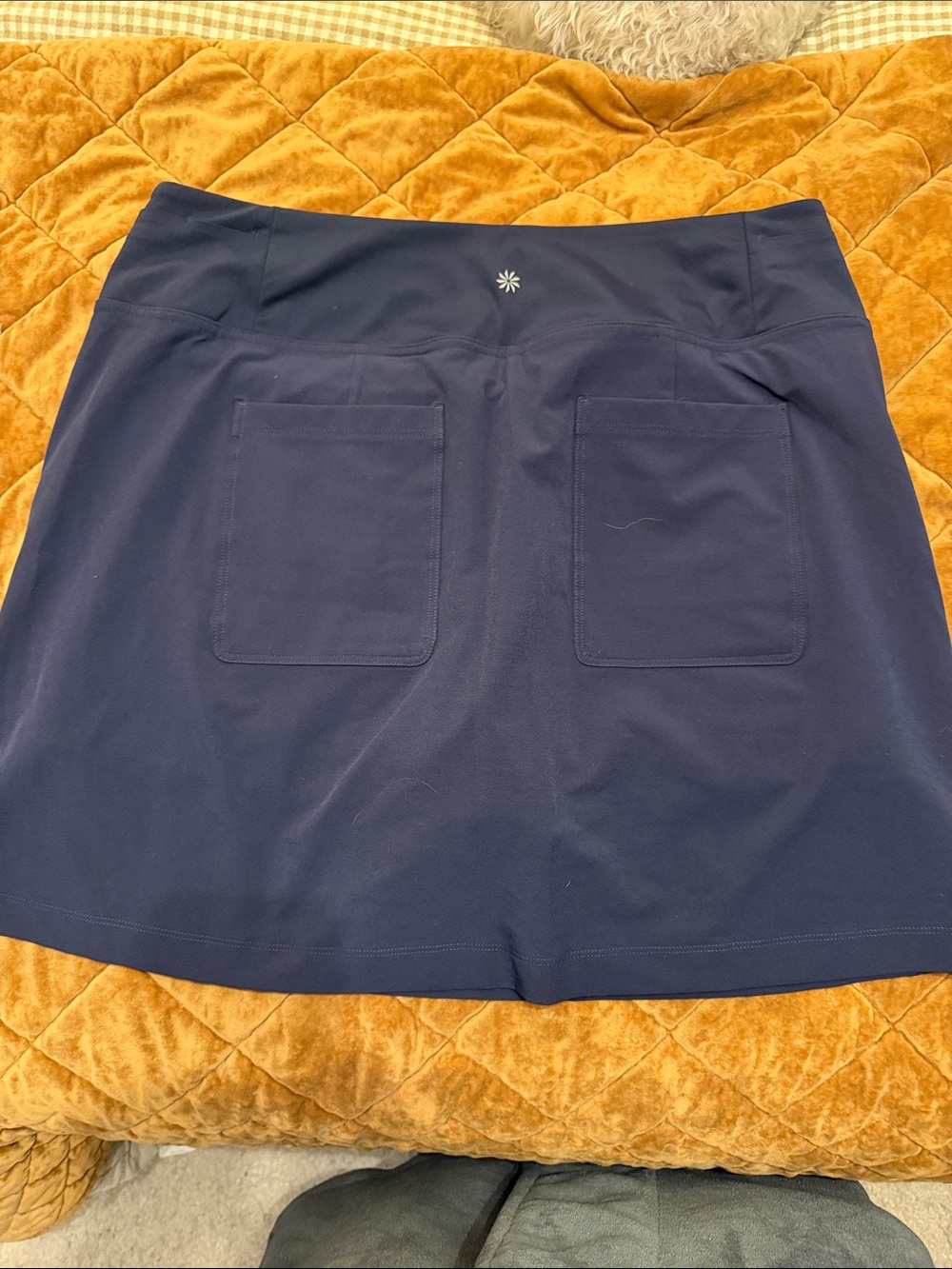 Athleta Navy Blue Athletic Skort